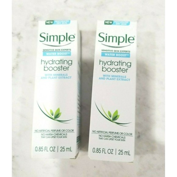 Simple Hydrating Booster For Sensitive Skin 0.85 fl oz each, 2 Pack - Picture 1 of 4